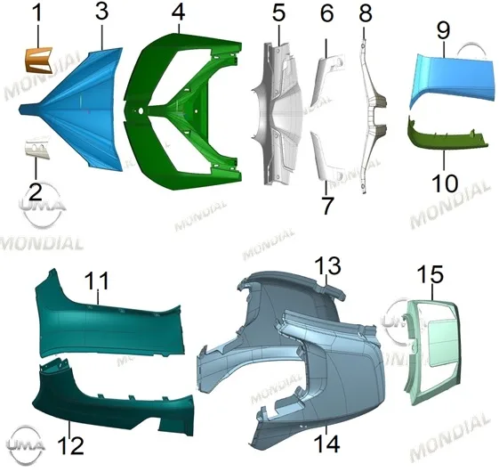 MONDIAL LAVINIA 125 SAG ALT MARSBIYE (GRI)