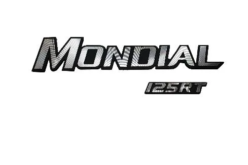 MONDIAL 125 URT (RT) SELE ALTI YAN KAPAK AMBLEMI TAKIM
