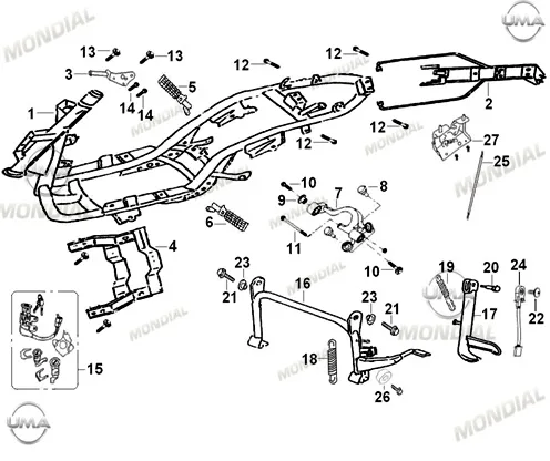 MONDIAL 125 ZNU YAN SEHPA