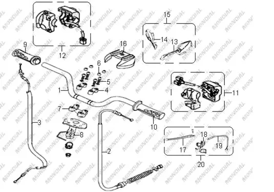 MONDIAL 150 ARGENT GAZ TELI