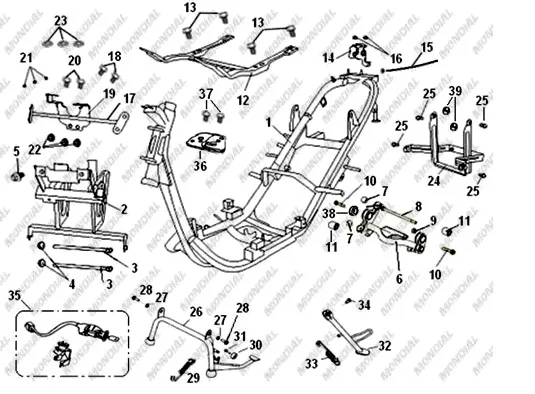 MONDIAL 150 RE SASI (150RE)