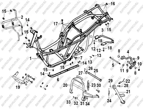 MONDIAL 150 ZAT KARENAJ KLIPSI ST4.8