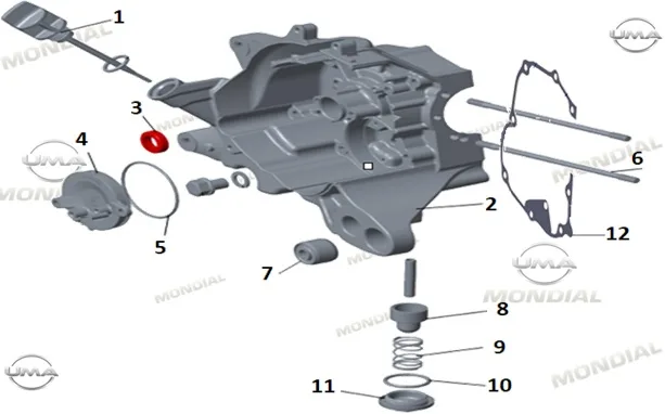MONDIAL FURY 110 YAG FILTRESI KAPAGI