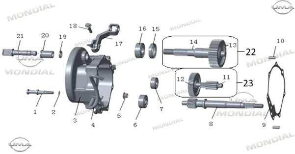 MONDIAL FURY 110 ARA DISLI TAKIMI