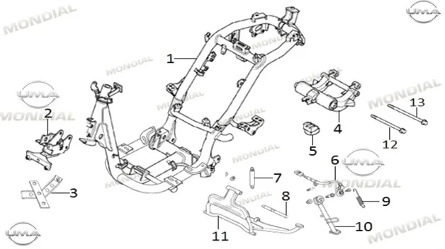 MONDIAL FURY 110 SASI