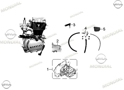 MONDIAL 100 MASTI KATALIZOR DEKOR KAPAGI