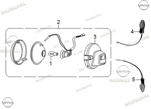 MONDIAL 100 MASTI-X FAR KOMPLE