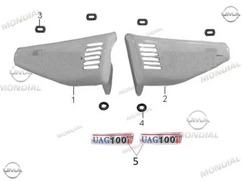 MONDIAL 100 UAG i_22 AMBLEM (UAG100i)
