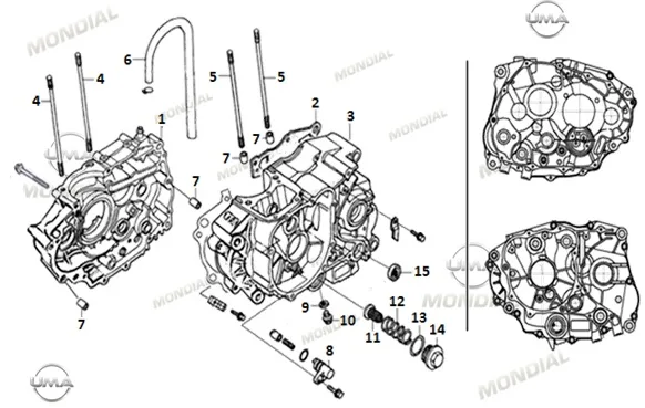 MONDIAL 110 UCG KRANK KUTUSU SOL