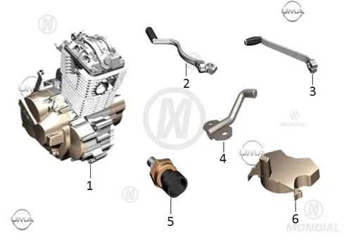 MONDIAL 125 DRIFT L MOTOR SICAKLIK SENSORU
