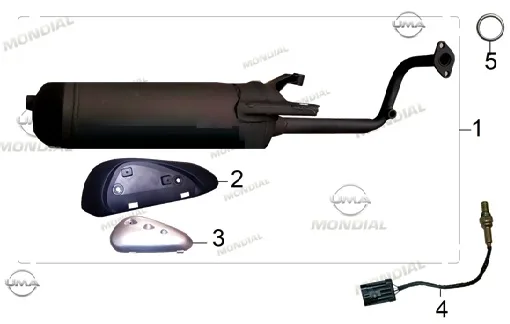 MONDIAL WING 50 EGZOZ DEKOR KAPAGI ALT