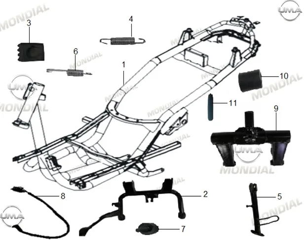 MONDIAL WING 50 ORTA SEHPA YAYI