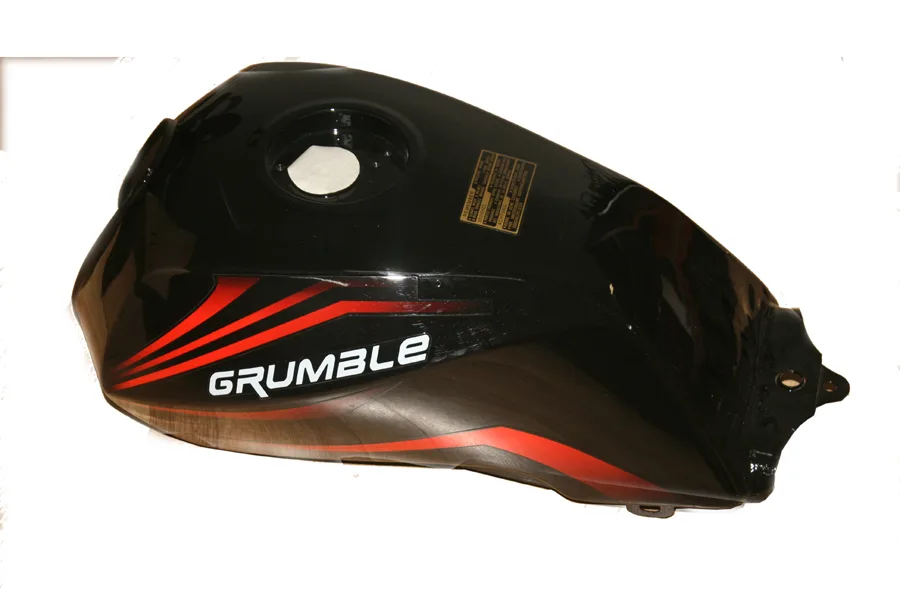 MONDIAL 125 MX GRUMBLE BENZIN DEPOSU (KIRMIZI-SIYAH)