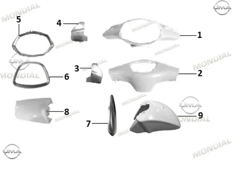 MONDIAL WING 50 KILOMETRE TABLASI (MAVI)