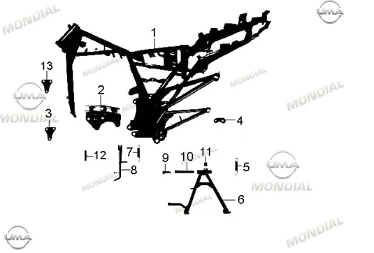 MONDIAL 180 Z-ONE S SASI (Z-ONE S)