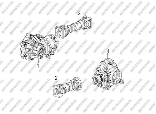 MONDIAL TERRACROSS 625 RADYATOR METAL SU BORUSU SAG
