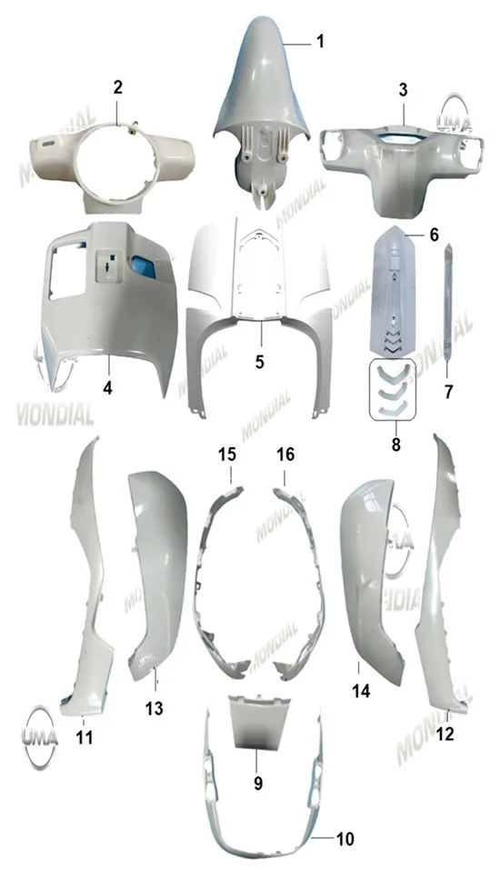 MONDIAL EXON 50 ON PANEL (GRI)