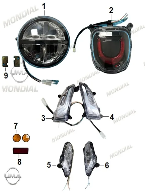MONDIAL EXON 50 FAR KOMPLE