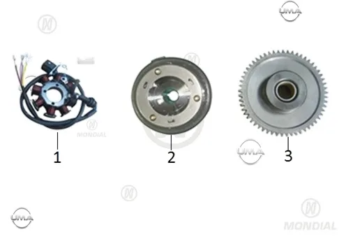 MONDIAL DRIFT L 125 ROTOR