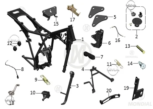 MONDIAL DRIFT L 125 SASI