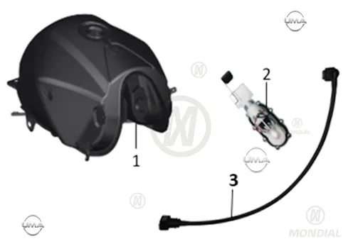 MONDIAL DRIFT L 125 BENZIN POMPASI (E5)