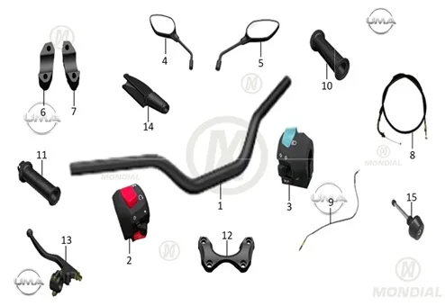 MONDIAL DRIFT L 125 GAZ TELI (2023)