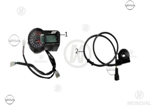 MONDIAL DRIFT L 125 GOSTERGE PANELI KOMPLE