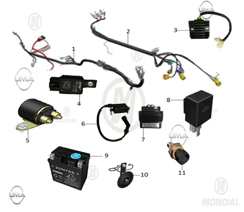 MONDIAL DRIFT L 125 ATESLEME BOBINI (E5)