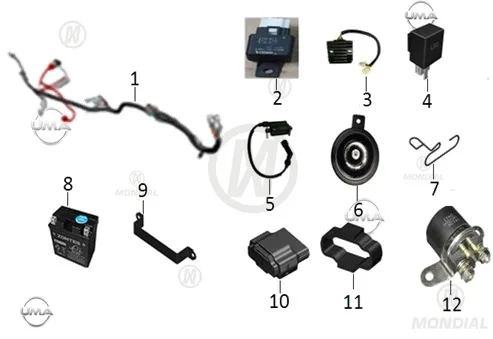 MONDIAL DRIFT L 125 ECU (E5)