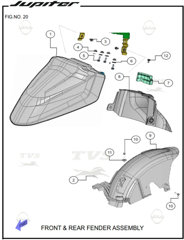 TVS CALLISTO 110 (E5+) ON CAMURLUK (MAVI)