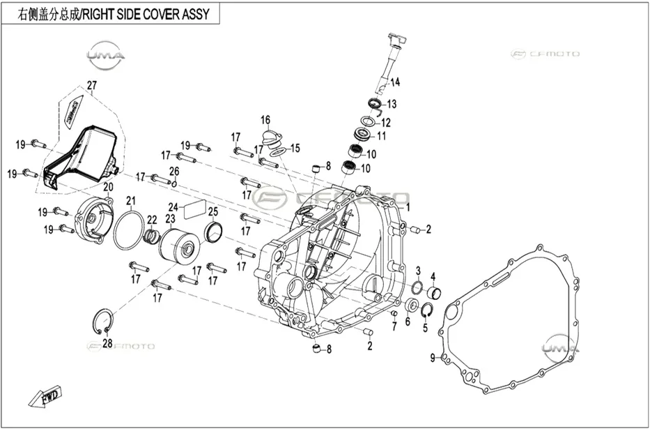 CF MOTO 250NK SU BORUSU