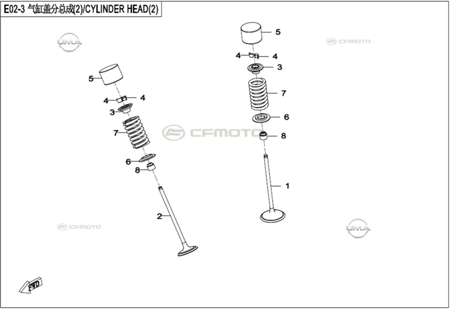 CF MOTO 250NK SUPAP YAYI
