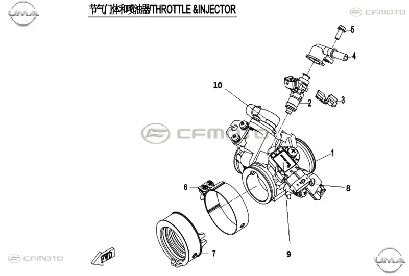 CF MOTO 250SR MOTOR ROLANTI HIZ SENSORU