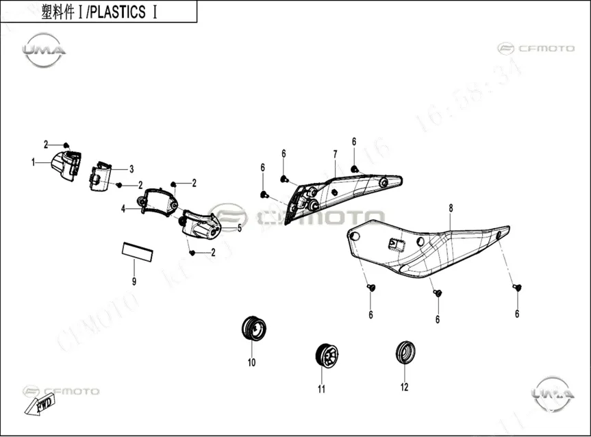 CF MOTO 450CL-C ON SINYAL BAGLANTI KAPAGI SAG