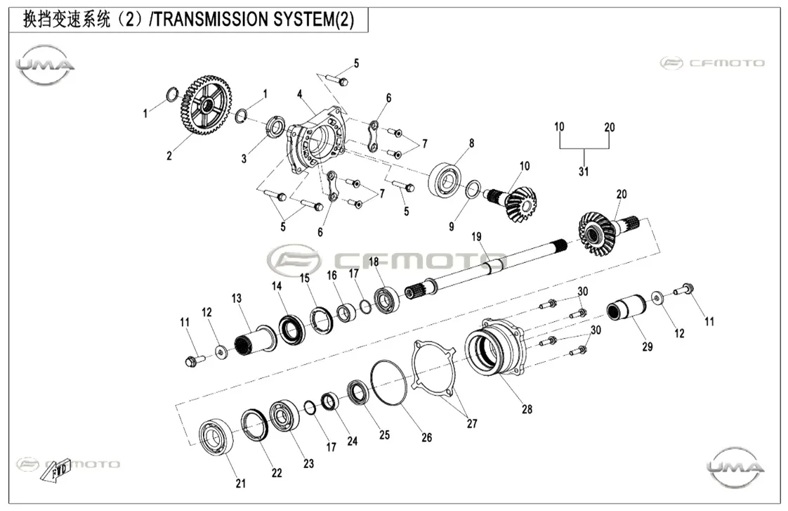 CF MOTO CFORCE 850 HIGH MAHRUTI DISLI KAPAK SIMI T=0.2