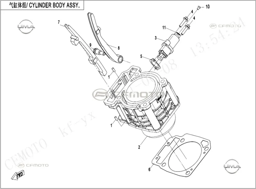 CF MOTO ZFORCE 1000 SPORT R LIFTER TANSIYONER