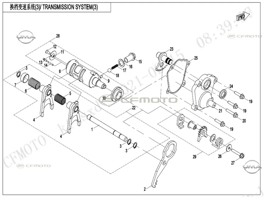 CF MOTO ZFORCE 1000 SPORT R SEKROMENC BASKI BILYASI 38
