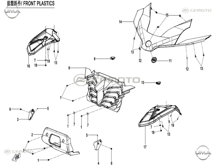 CF MOTO ZFORCE 1000 SPORT R SAG ON SELE KILIDI