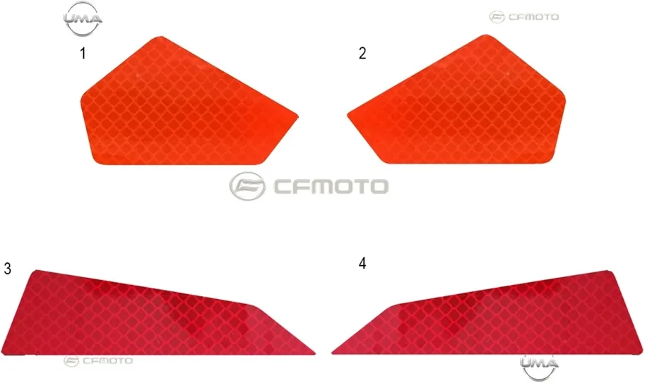 CF MOTO ZFORCE 1000 SPORT R SOL ON REFLEKTOR