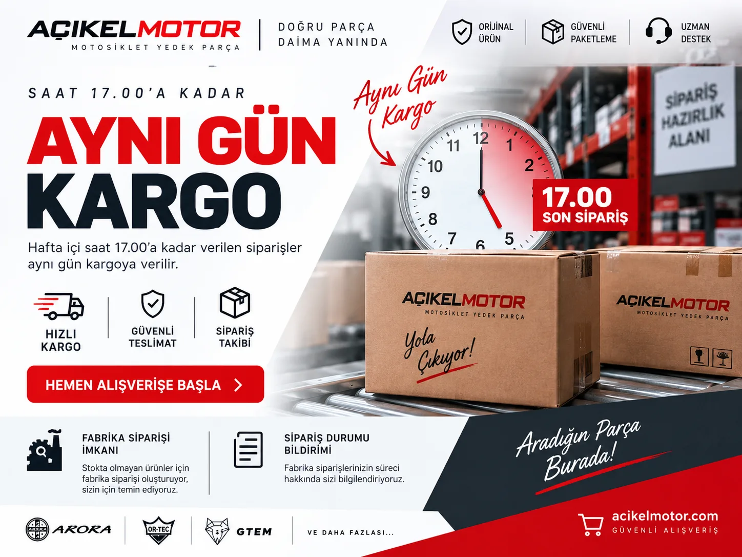 Aynı gün kargo